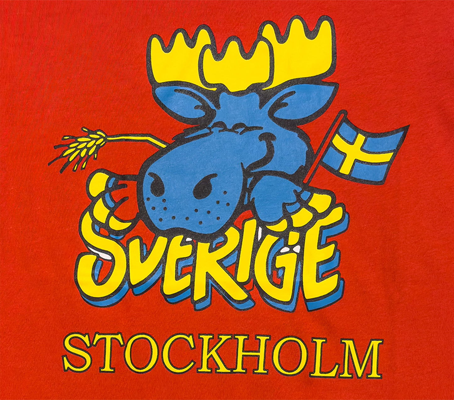Sweden Moose Kids' T-Shirt – Stockholm Souvenir - Style Council