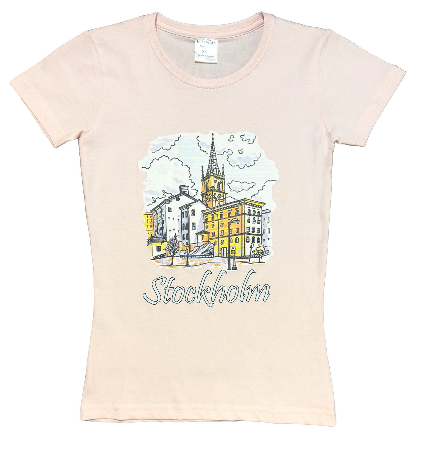 Women’s Stockholm Riddarholmen Print T-Shirt - Style Council