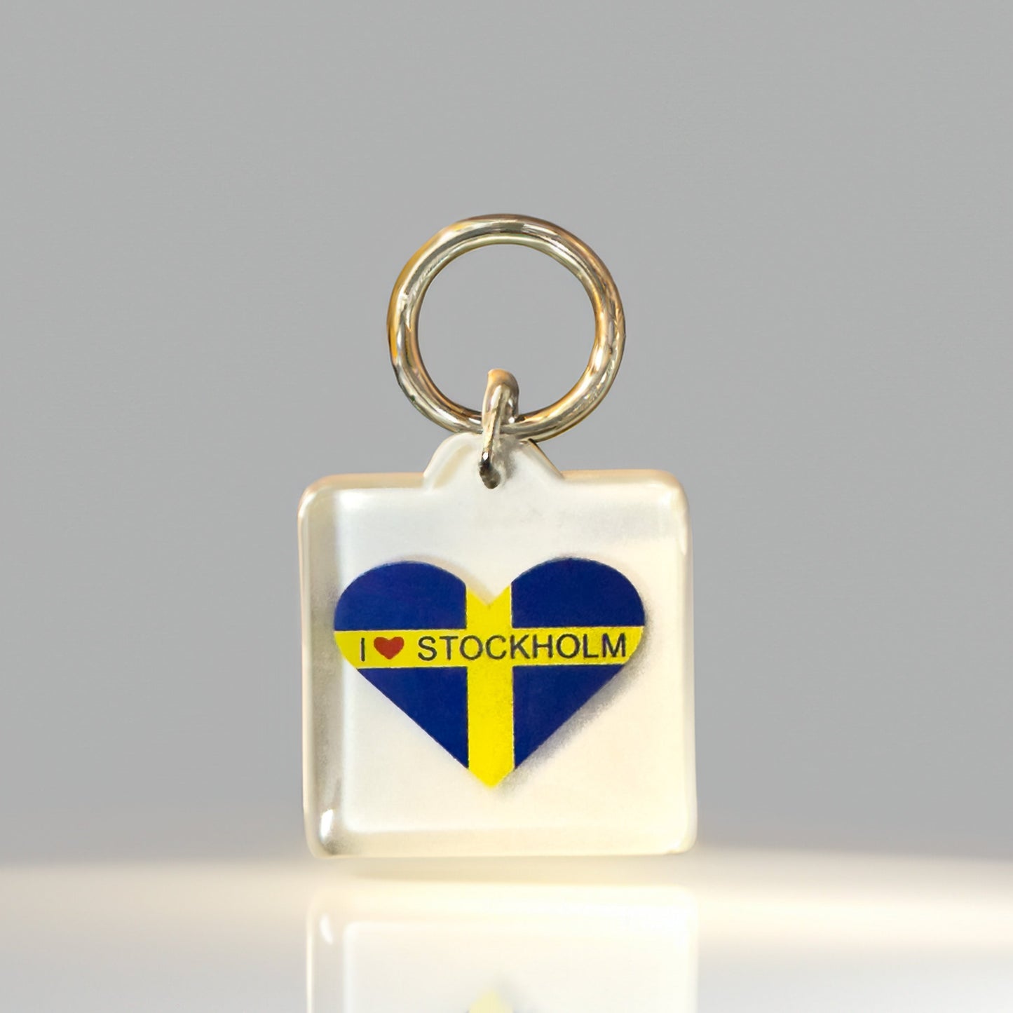 I Love Stockholm Keyring