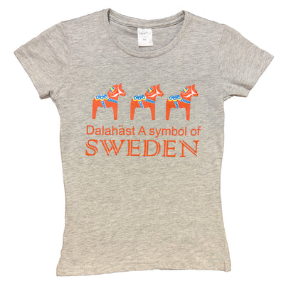 Dalahäst Symbol of Sweden T-Shirt - Women's Fit