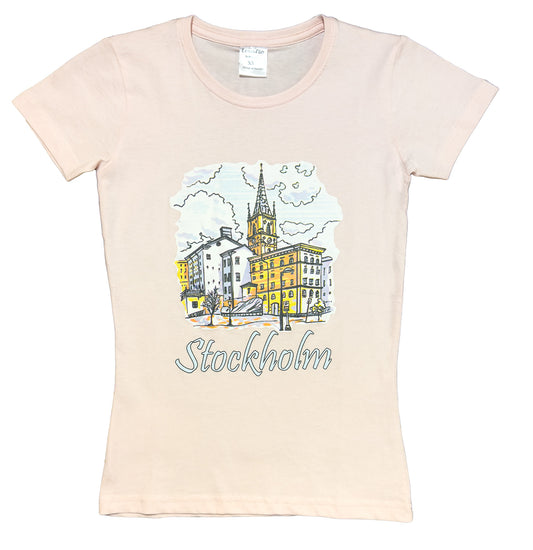 Women’s Stockholm Riddarholmen Print T-Shirt