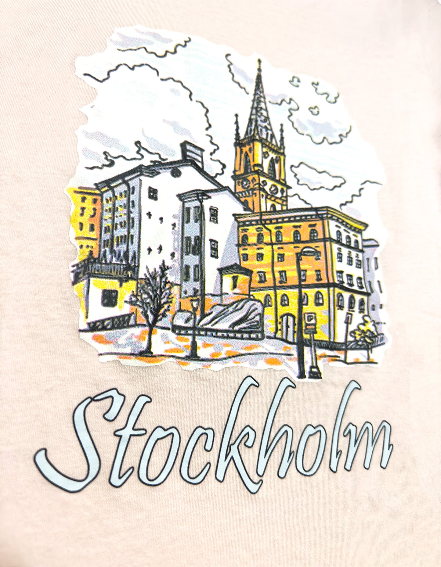 Women’s Stockholm Riddarholmen Print T-Shirt