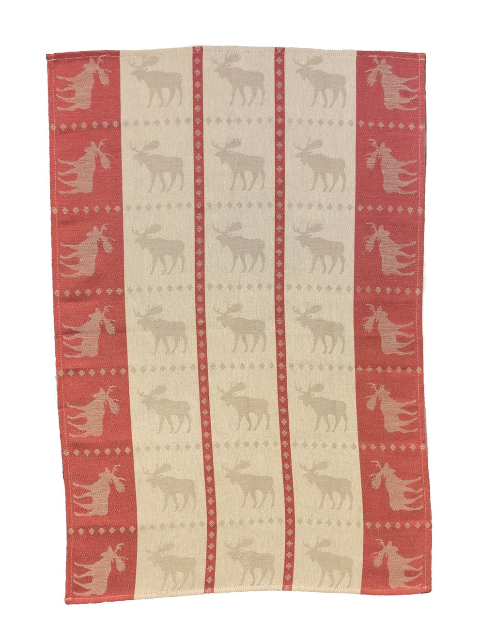 Scandinavian kitchen towel made from a durable linen-cotton blend with a Swedish moose design Kitchen Souvenir -Style Council