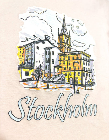 Children’s Stockholm Riddarholmen Print T-Shirt - Style Council