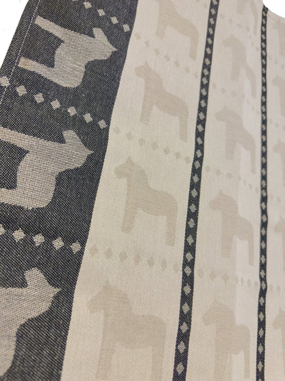 Dala Horse Kitchen Towel – Swedish Souvenir Cotton Linen - Style Council