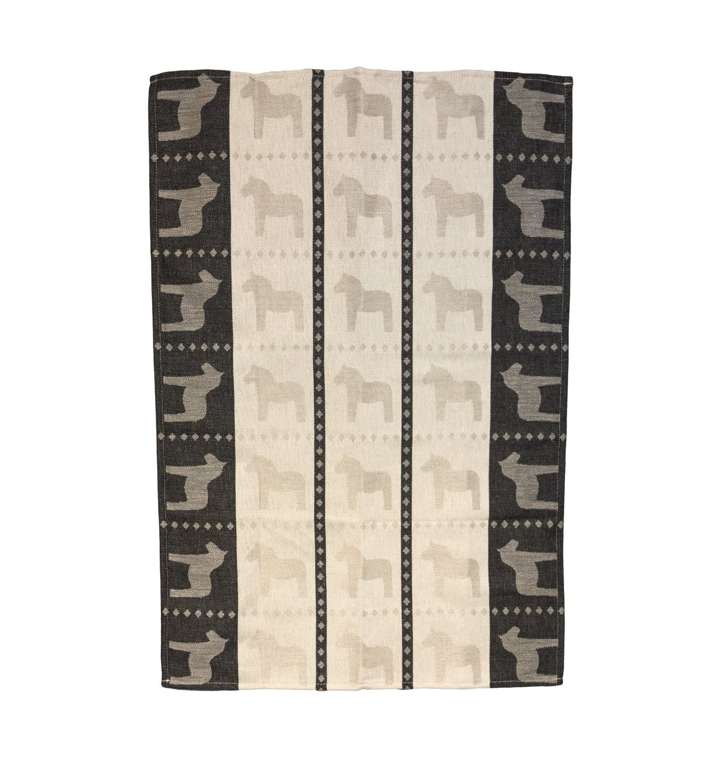 Dala Horse Kitchen Towel – Swedish Souvenir Cotton Linen - Style Council