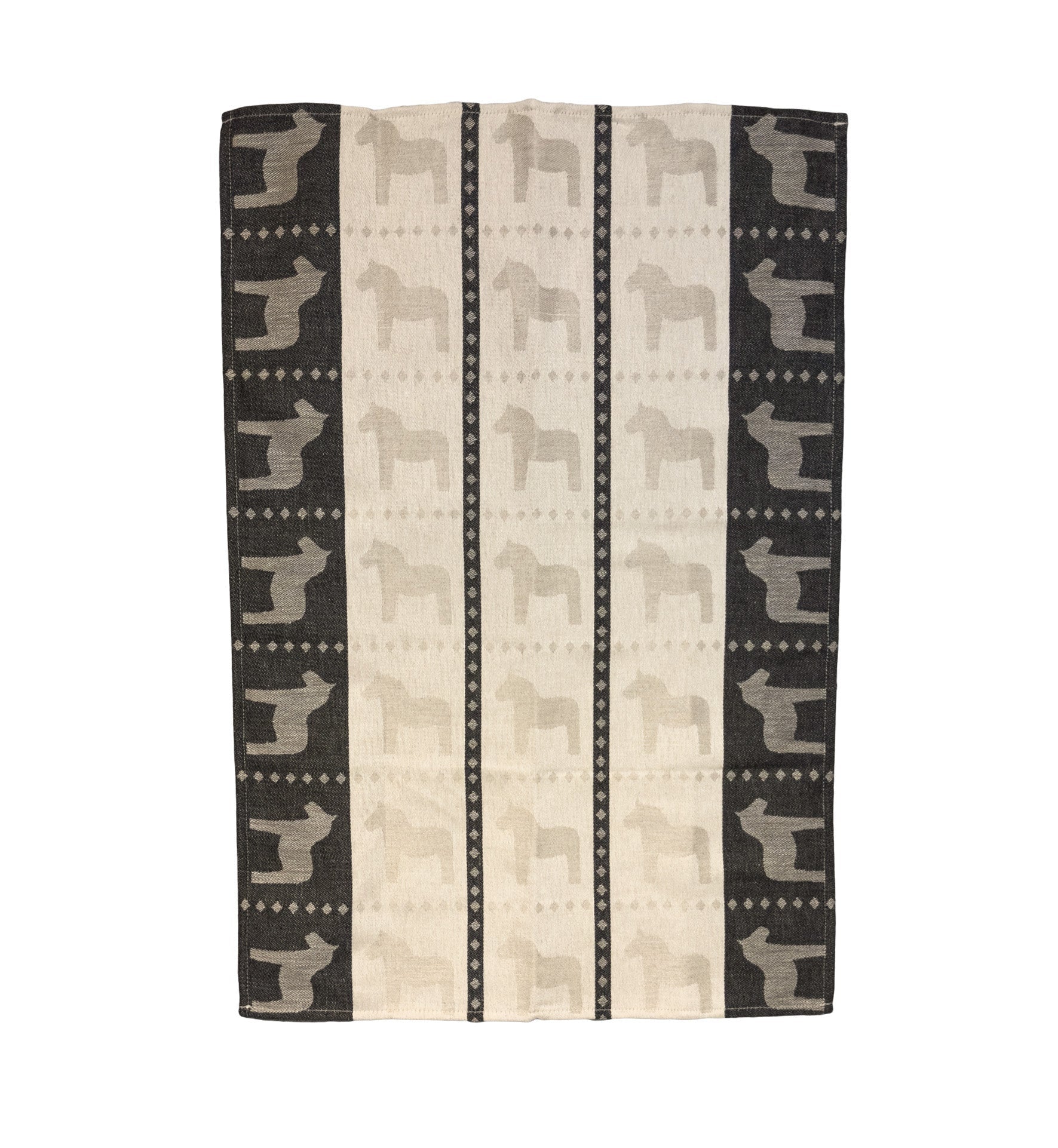 Dala Horse Kitchen Towel – Swedish Souvenir Cotton Linen - Style Council