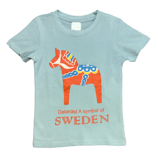 Dalahäst Children's T-Shirt - A Symbol of Sweden - Style Council