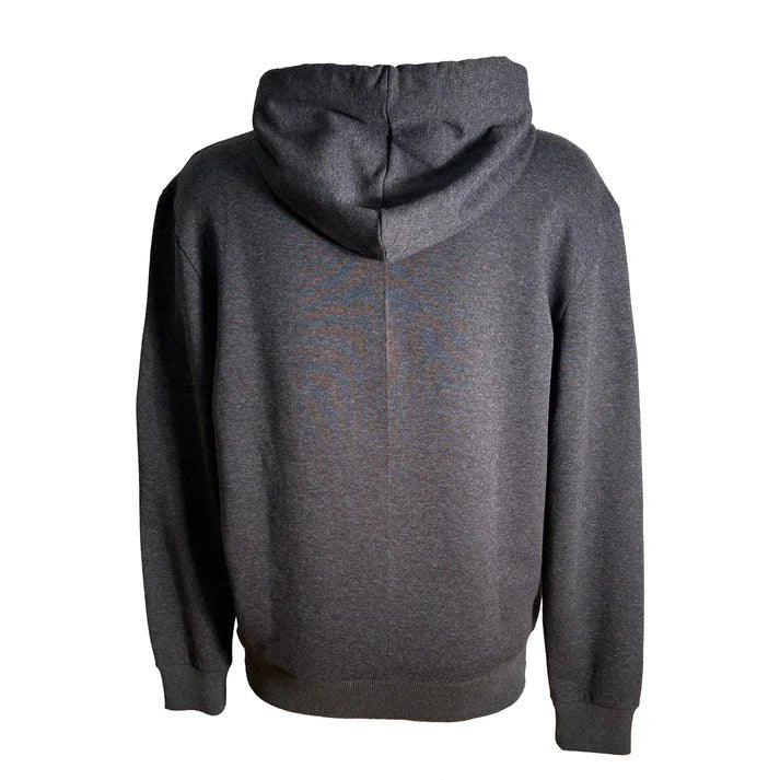 Hoodie — 3D Embossed Moose Sweden Gray - Style Council