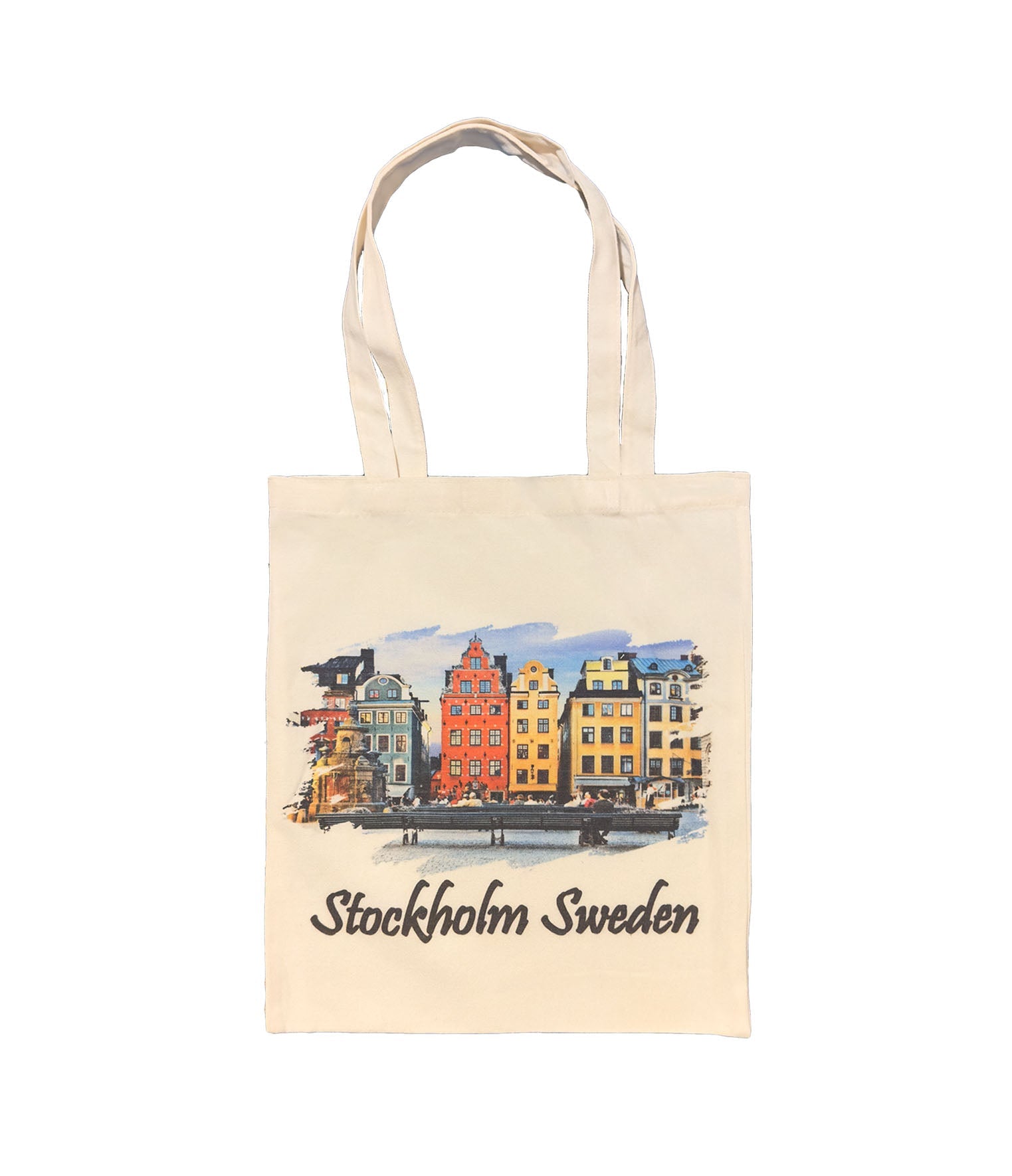 Stockholm Sweden Canvas Tote Bag – Practical Swedish Souvenir - Style Council