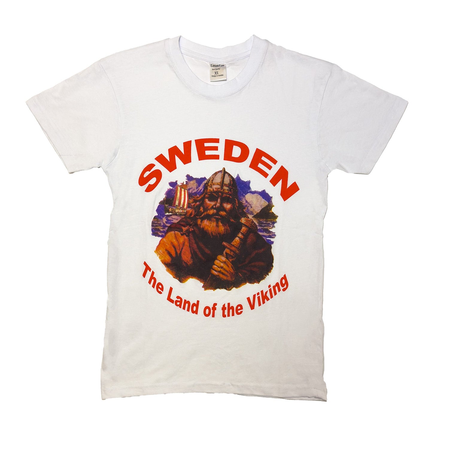 The Land of Vikings T-Shirt Red - Style Council