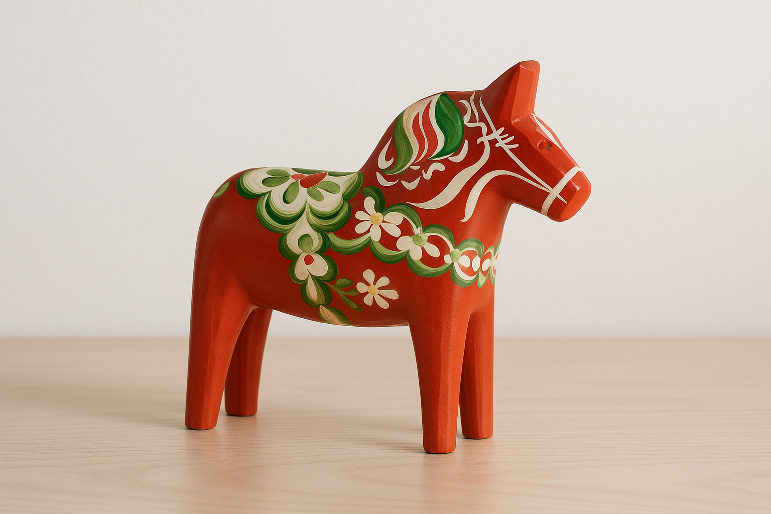 Traditional Swedish Dala horse